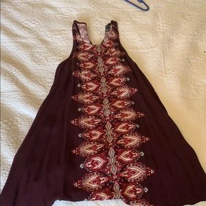 Maroon dress